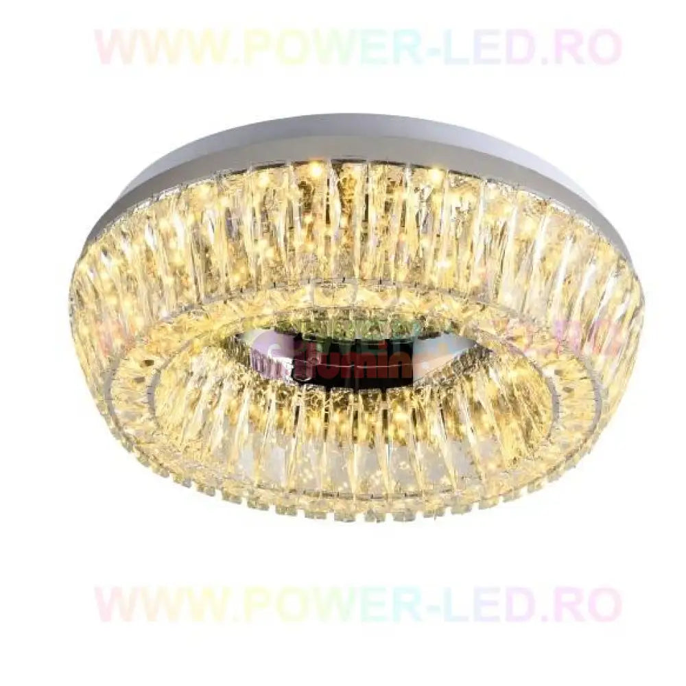 Lustra Led 200W Lora Maxi Cristal Telecomanda Lighting Fixtures