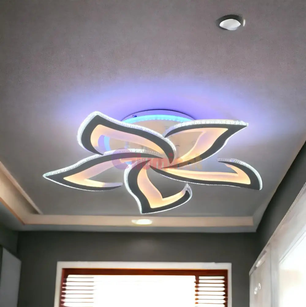 Lustra Led 202W Camelia Rgb Telecomanda Ceiling Light Fixtures