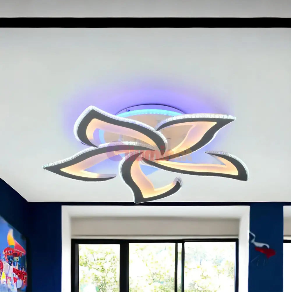 Lustra Led 202W Camelia Rgb Telecomanda Ceiling Light Fixtures