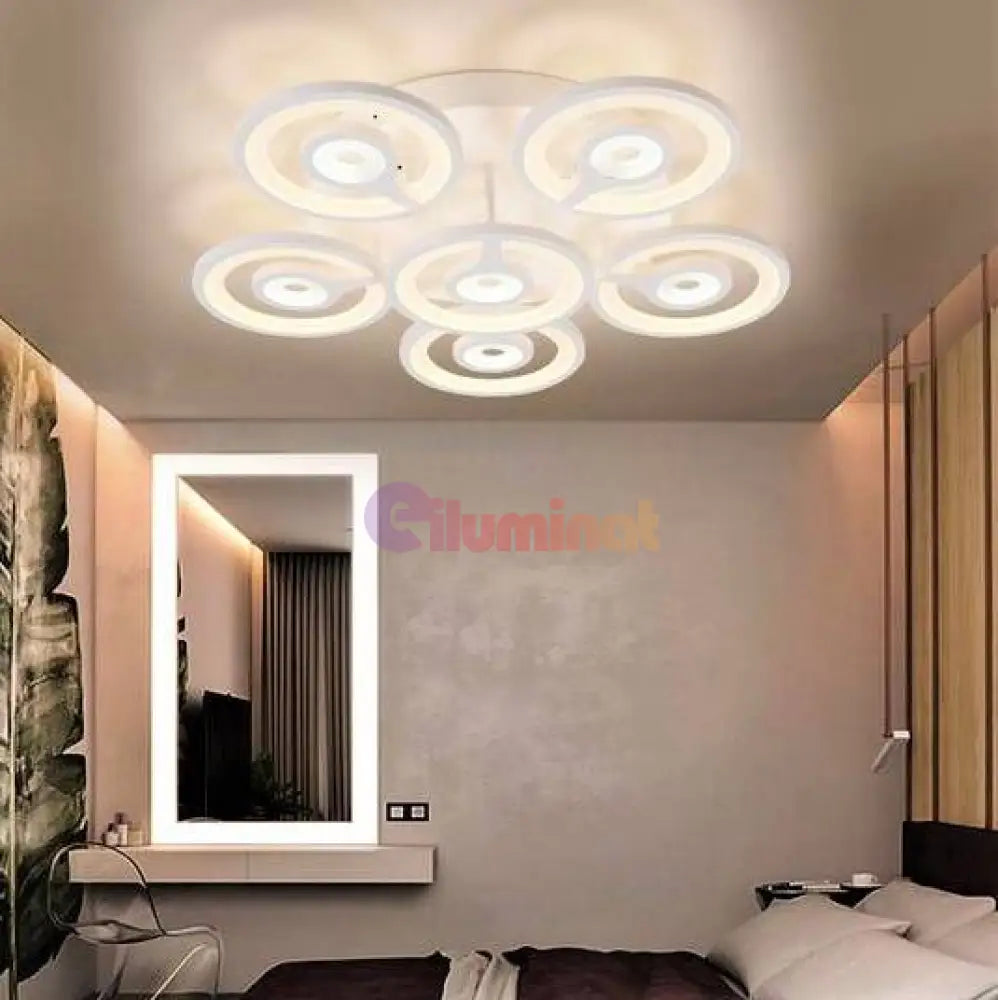 Lustra Led 204W Eyes Telecomanda Lighting Fixtures