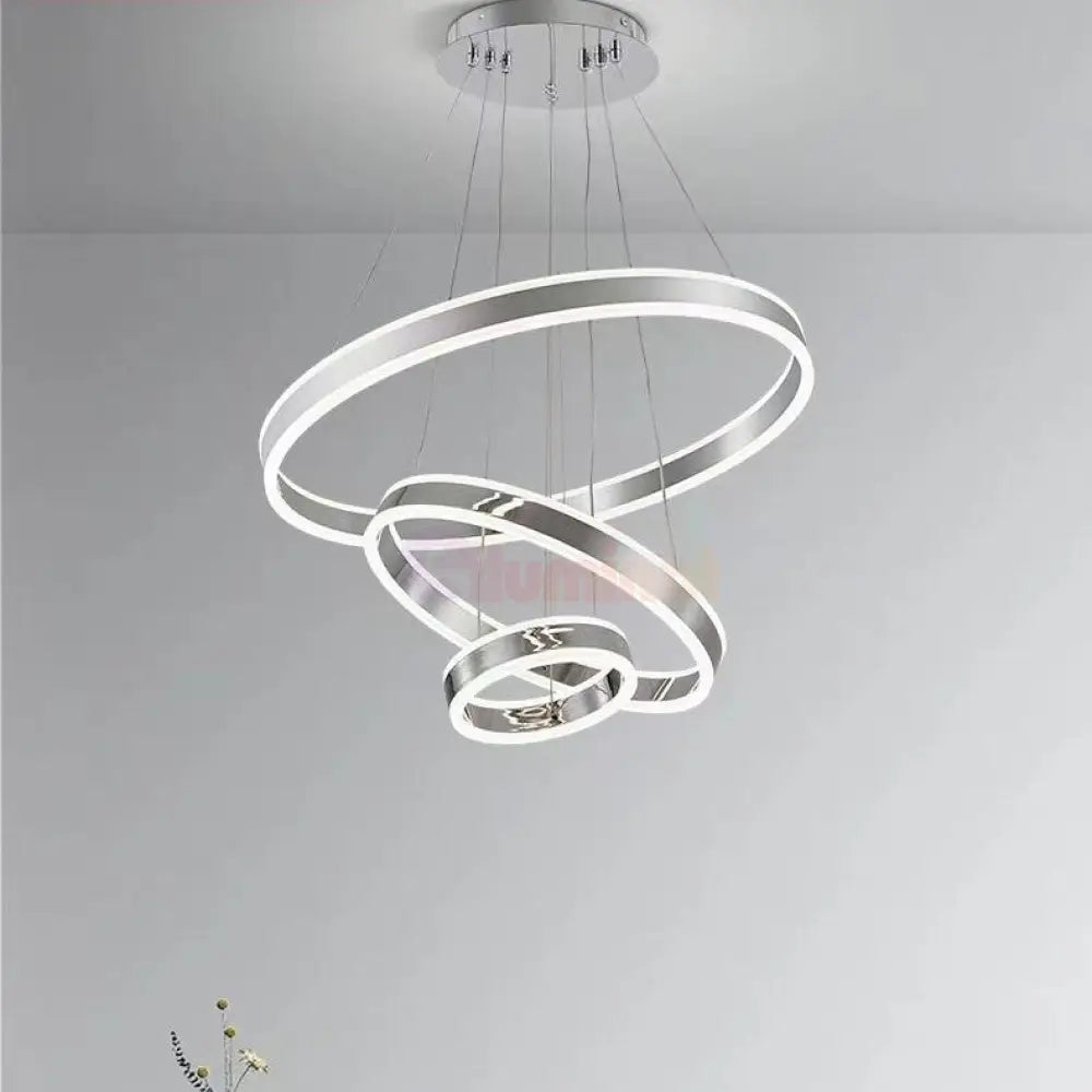 Lustra Led 276W King Chrome 3 Segmente Echivalent 800W Lighting Fixtures