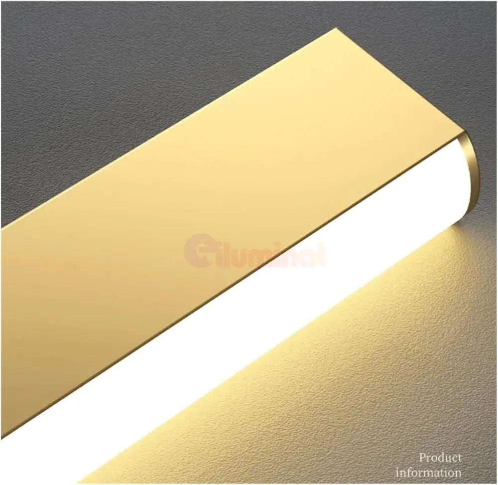 Lustra LED 3 Geometric GOLD LINES Suspendata Echivalent 400W AURIE / 60CM / SUSPENDATE Lighting Fixtures