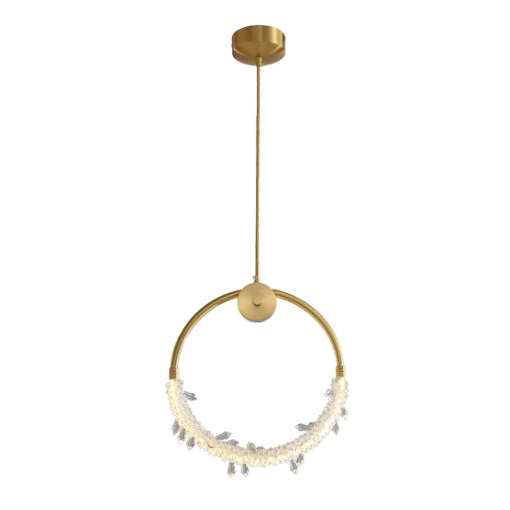 Lustra LED Luxury Gold Cristal Echivalent 150W AURIE / MINIMALIST DESIGN Wall Light Fixtures