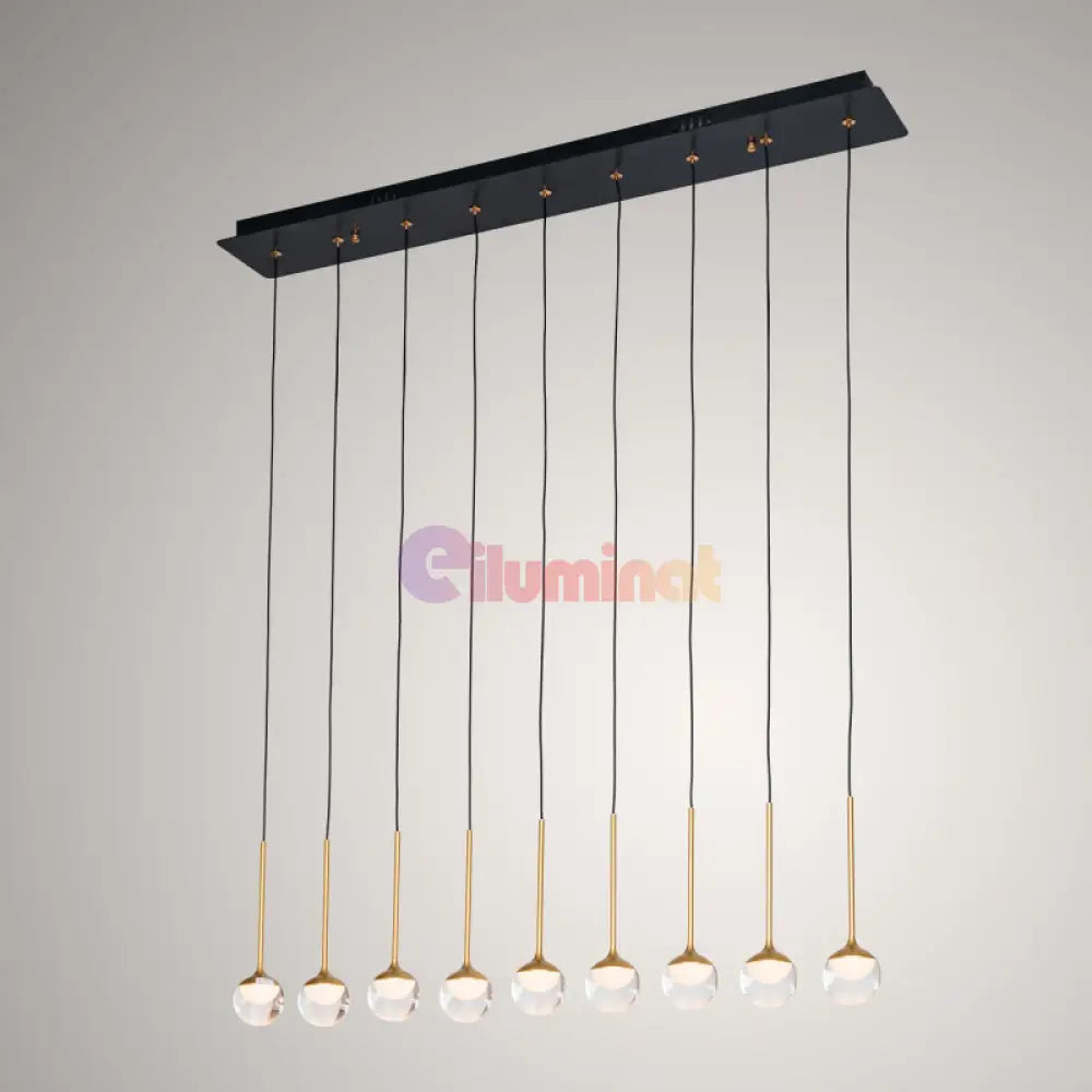 Lustra Led 36W Gold Luxury Pendant C85001-9 Lighting Fixtures