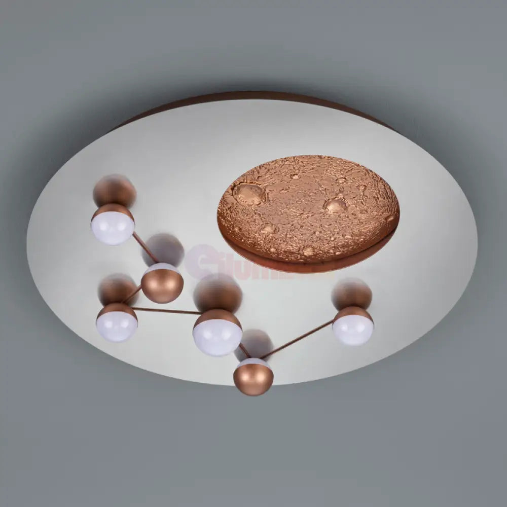 Lustra LED 42W Zodiac Chrome Premium 5100Lumeni CHROME / CIRCLE DESIGN Lighting Fixtures