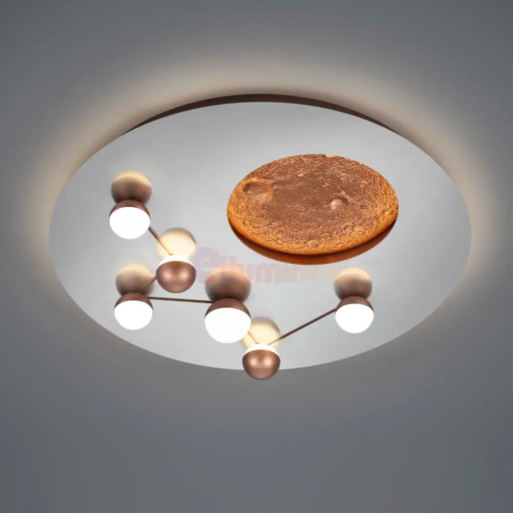 Lustra LED 42W Zodiac Chrome Premium 5100Lumeni CHROME / CIRCLE DESIGN Lighting Fixtures