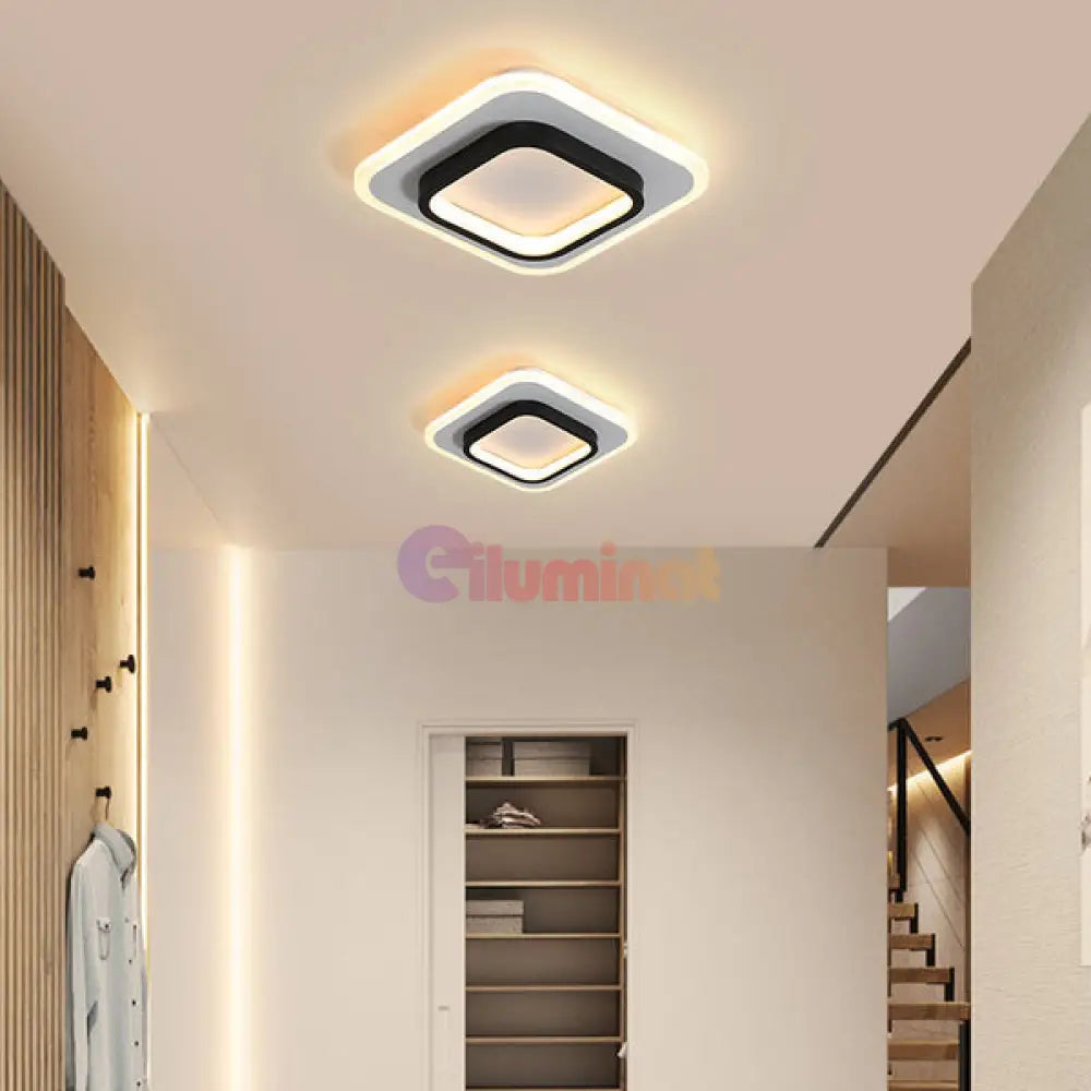 Lustra Led 44W Loki Square Echivalent 200W Lighting Fixtures