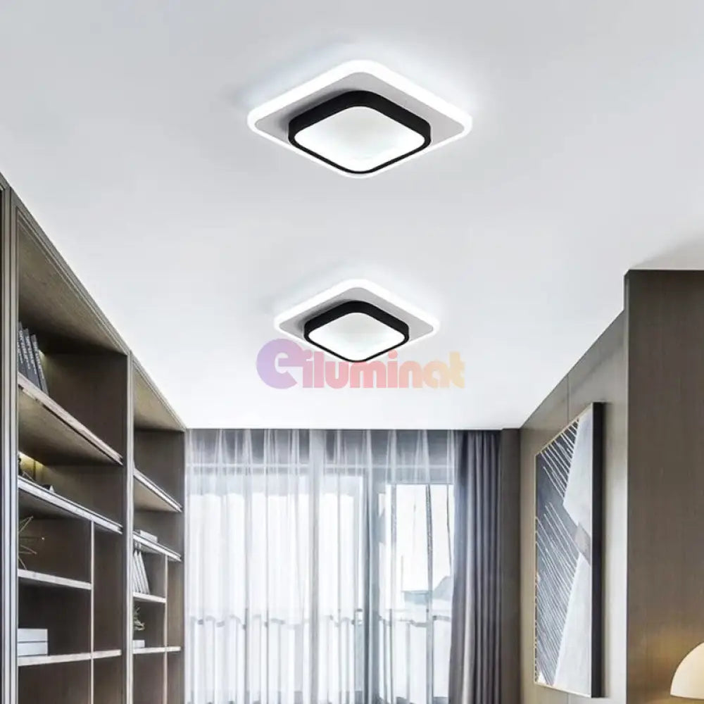Lustra Led 44W Loki Square Echivalent 200W Lighting Fixtures