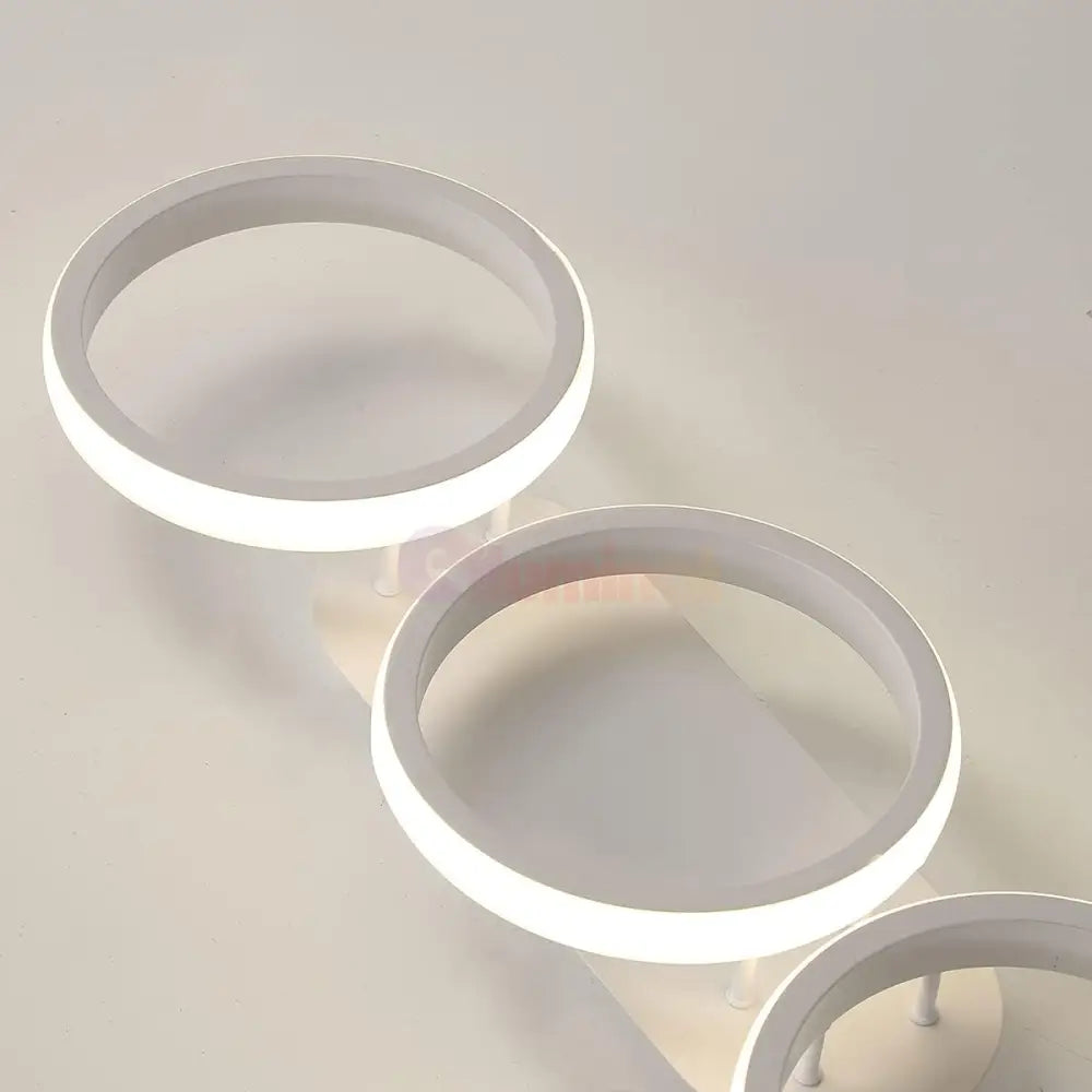 Lustra Led 54W Enzo Circle Alb Echivalent 300W Lighting Fixtures