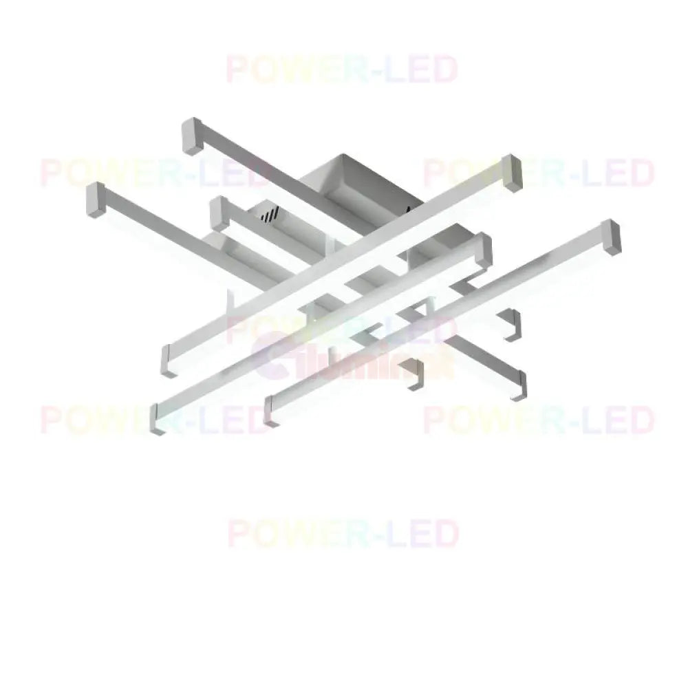 Lustra Led 120W 6 Lines Design Alba Smart Echivalent 500W Lighting Fixtures