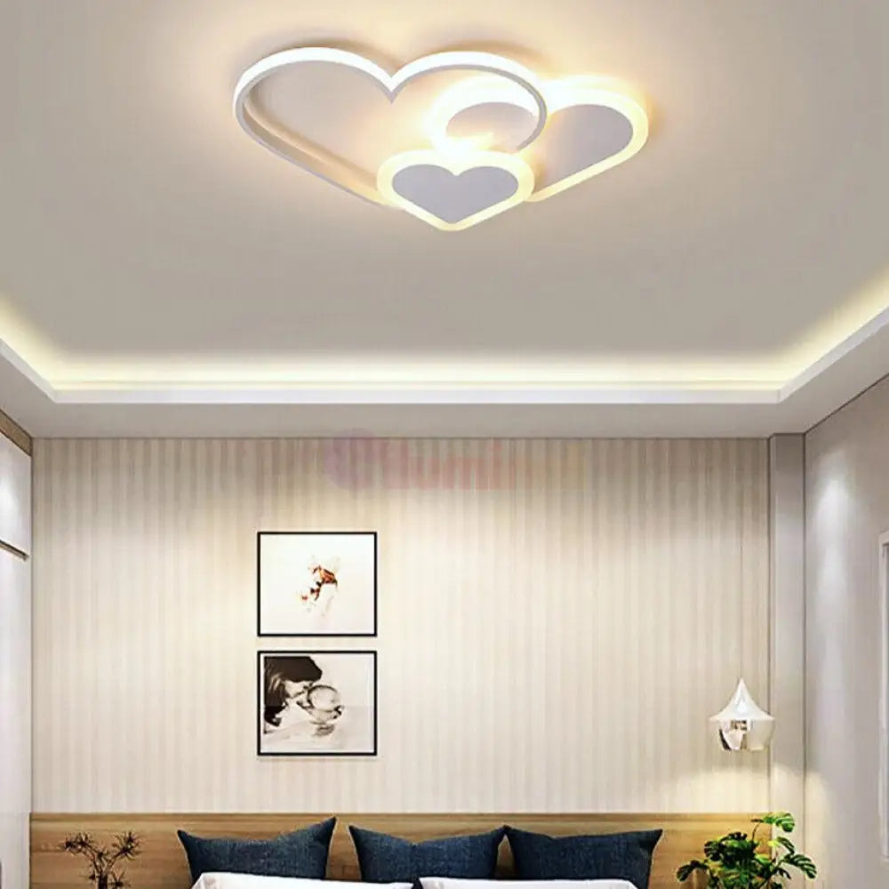 Lustra Led 76W Inimioara Telecomanda Echivalent 400W Lighting Fixtures