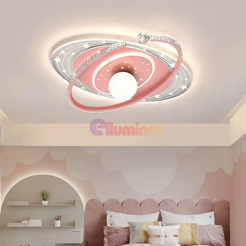 Lustra Led 76W Pinky Way Echivalent 300W Telecomanda Lighting Fixtures