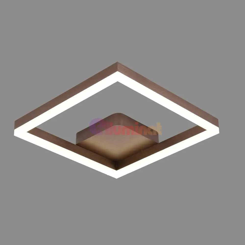 Lustra Led 80W One Square Design Maro Telecomanda Ceiling Light Fixtures