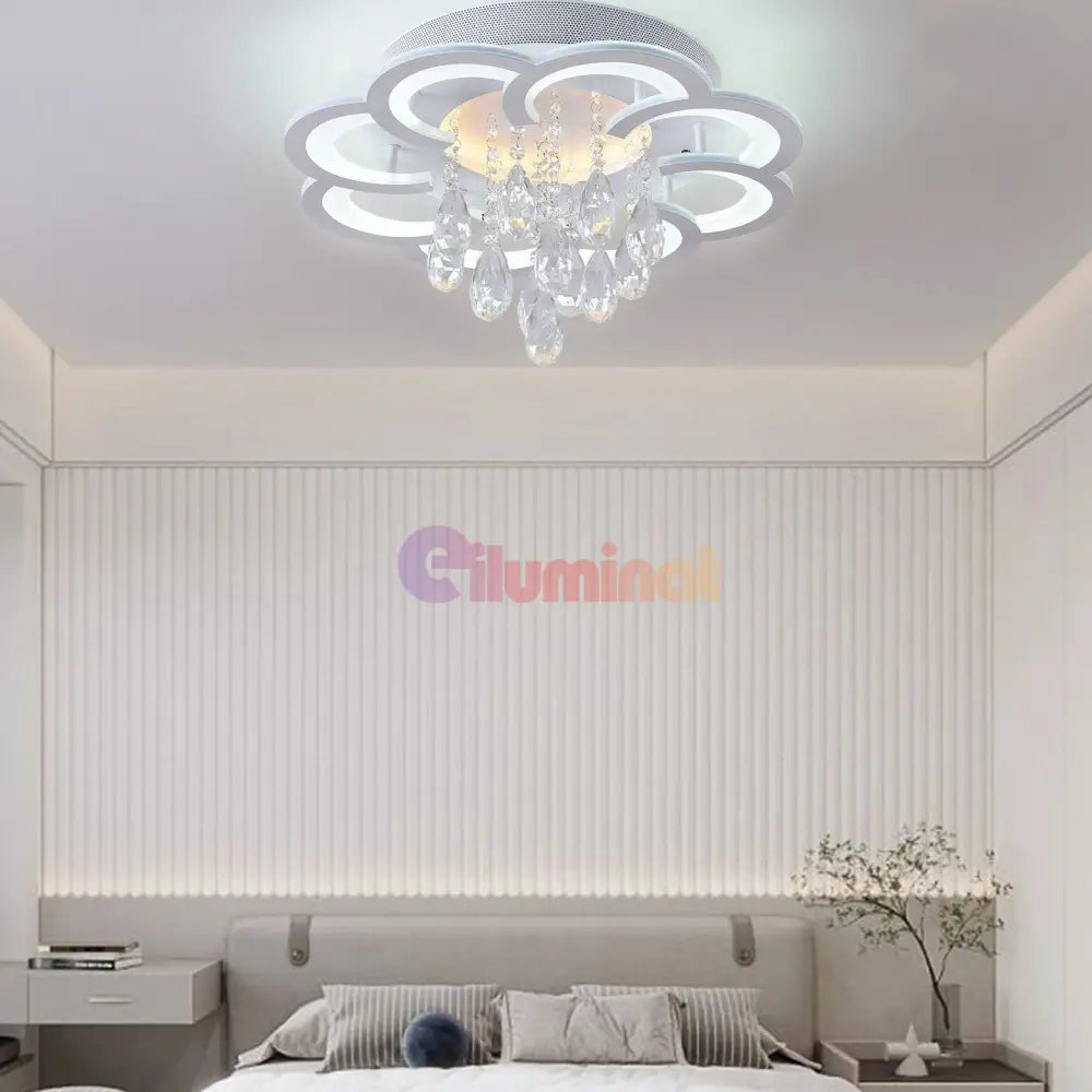 Lustra Led 88W Sunshine Telecomanda Echivalent 400W Lighting Fixtures