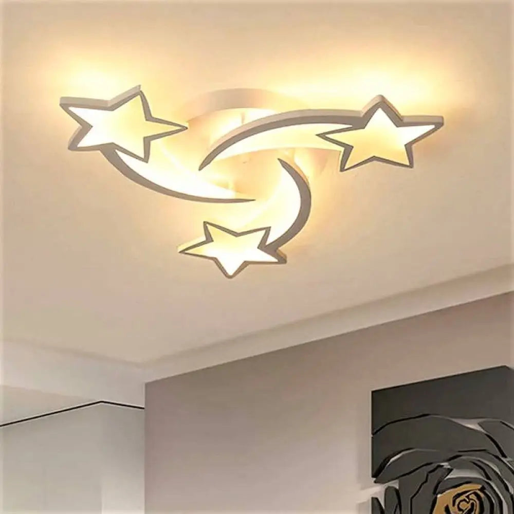 Lustra Led 90W Mini Star Smart Echivalent 300W Telecomanda Lighting Fixtures