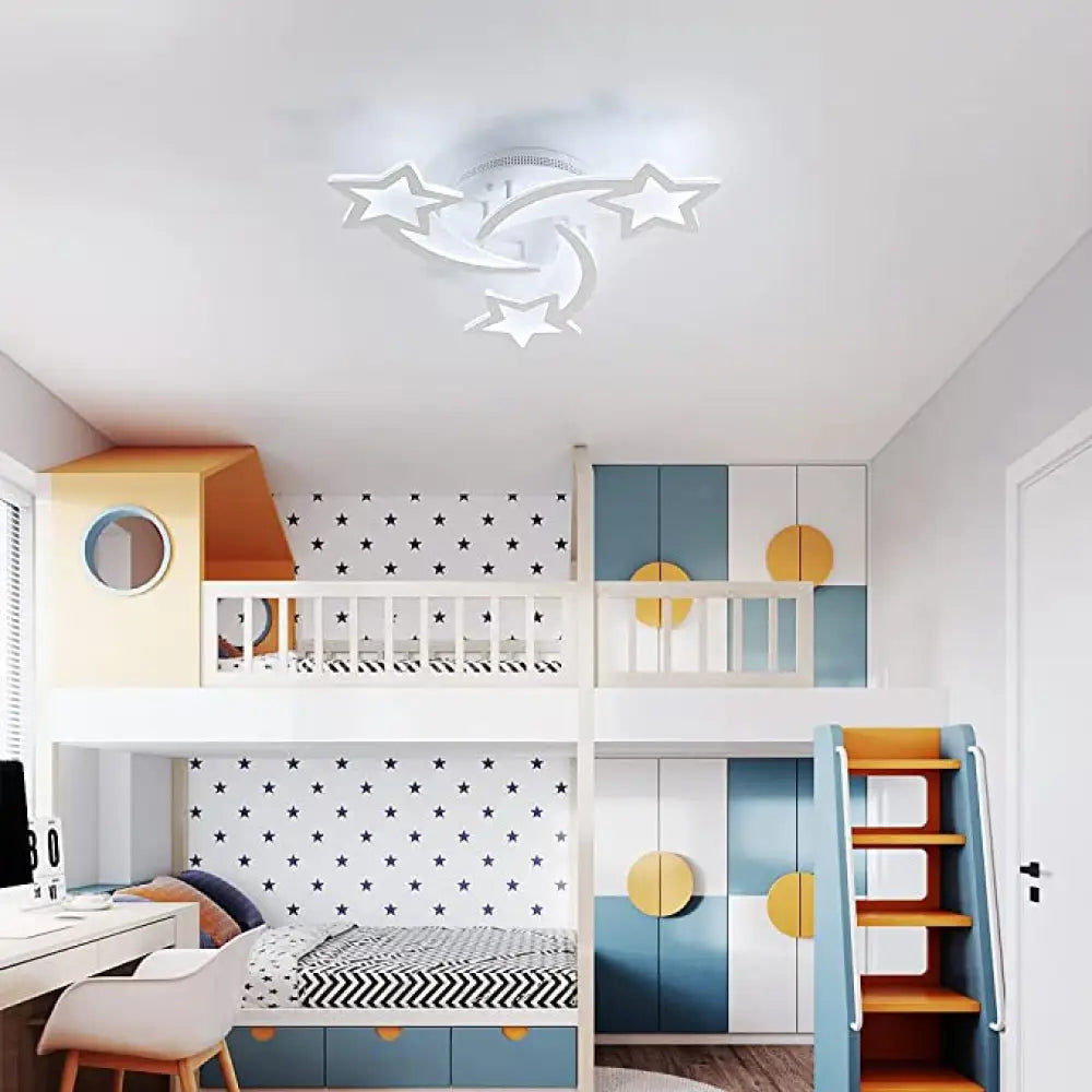 Lustra Led 90W Mini Star Smart Echivalent 300W Telecomanda Lighting Fixtures