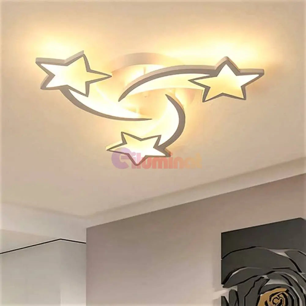 Lustra Led 90W Mini Star Smart Echivalent 300W Telecomanda Lighting Fixtures