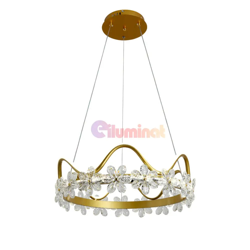 Lustra Led 95W Oberon Telecomanda Chandeliers