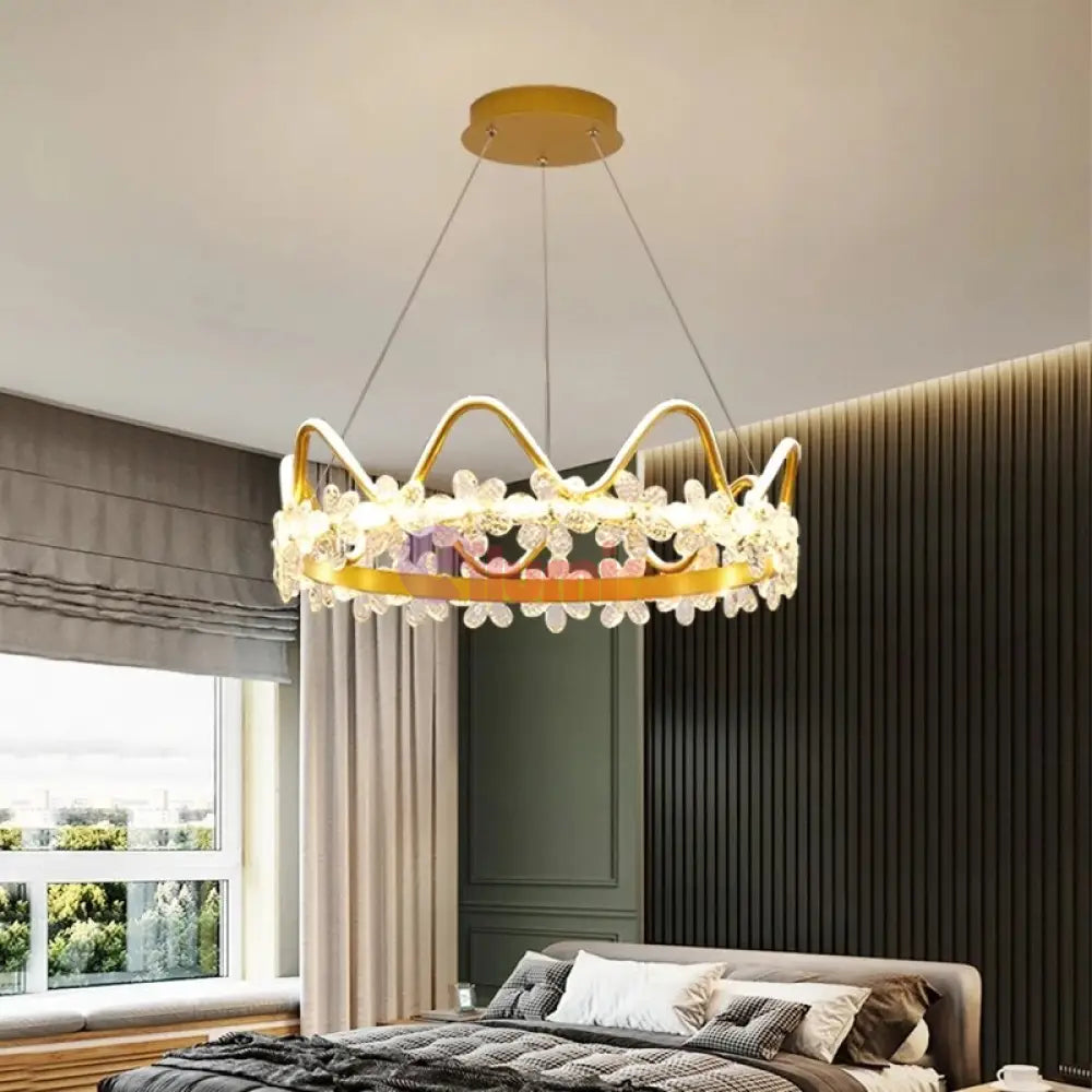 Lustra Led 95W Oberon Telecomanda Chandeliers