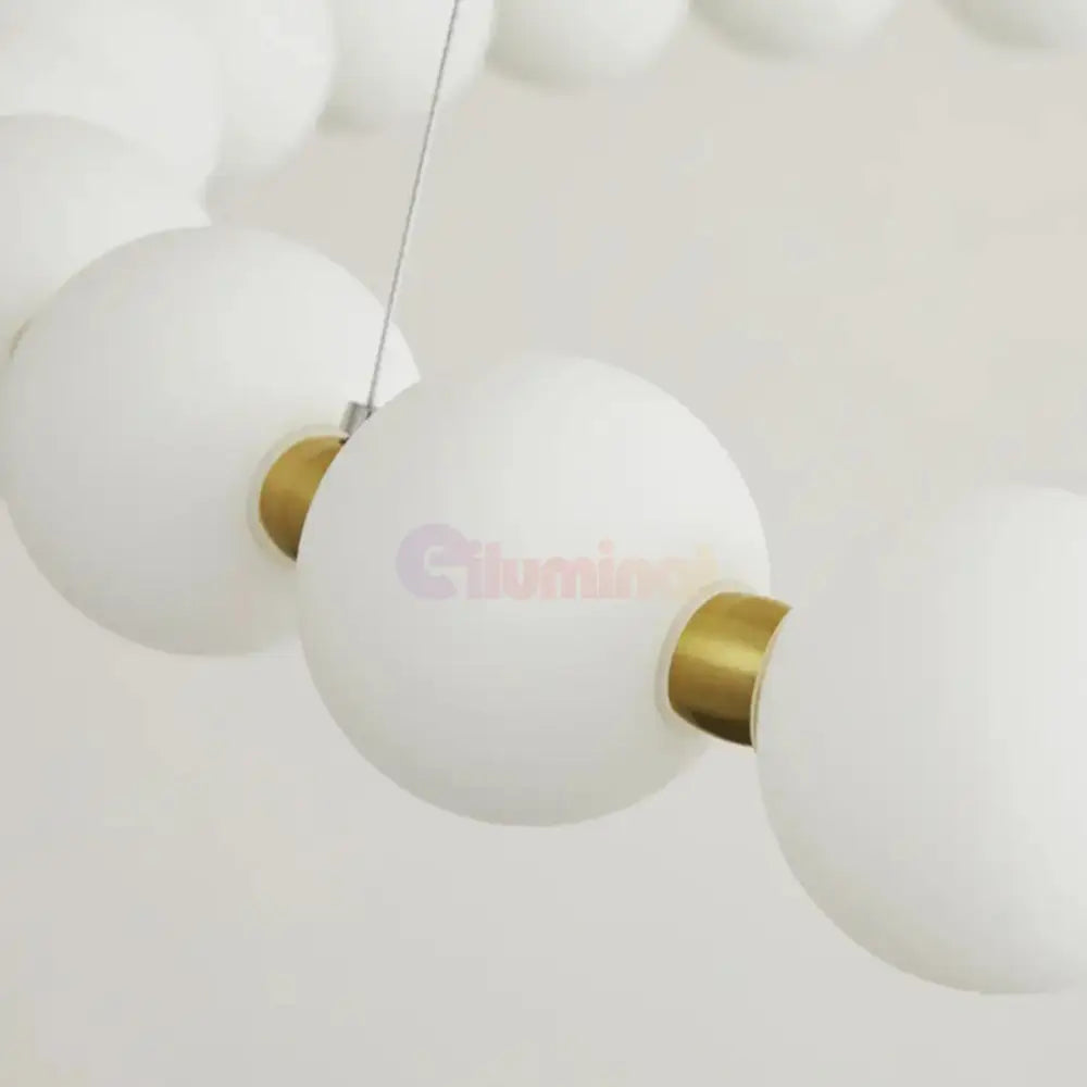 Lustra LED 36x2W MAT GOLD G3974-15 + 1 cu Telecomanda AURIE / ABAJUR Chandeliers