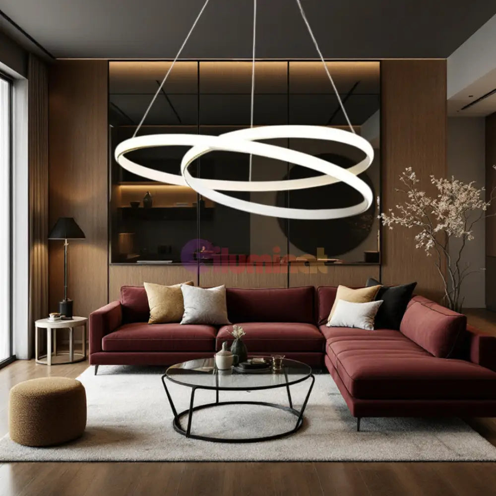 Lustra LED Alba Suspendata Luméa ALBA / SUSPENDATE Lighting Fixtures