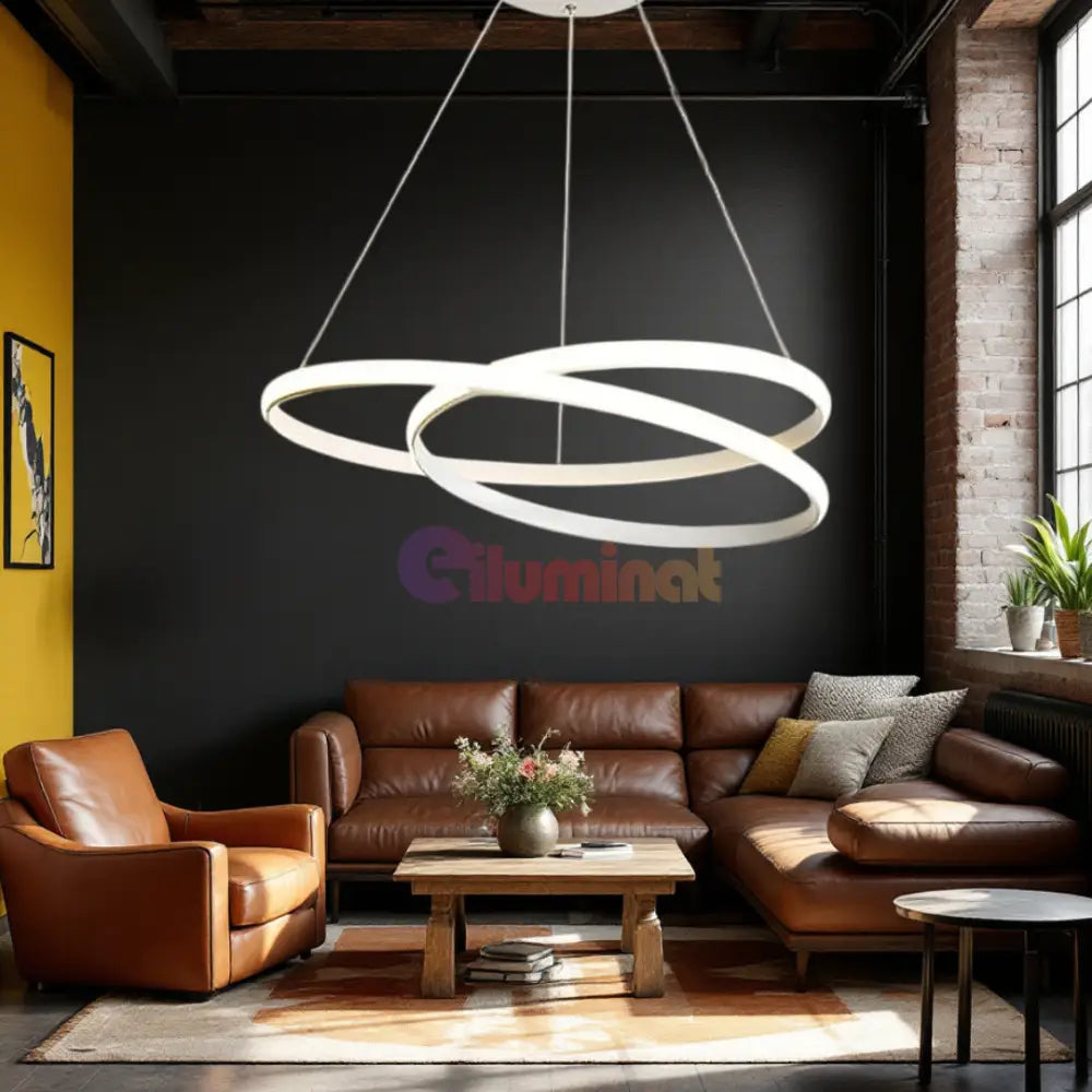 Lustra LED Alba Suspendata Luméa ALBA / SUSPENDATE Lighting Fixtures
