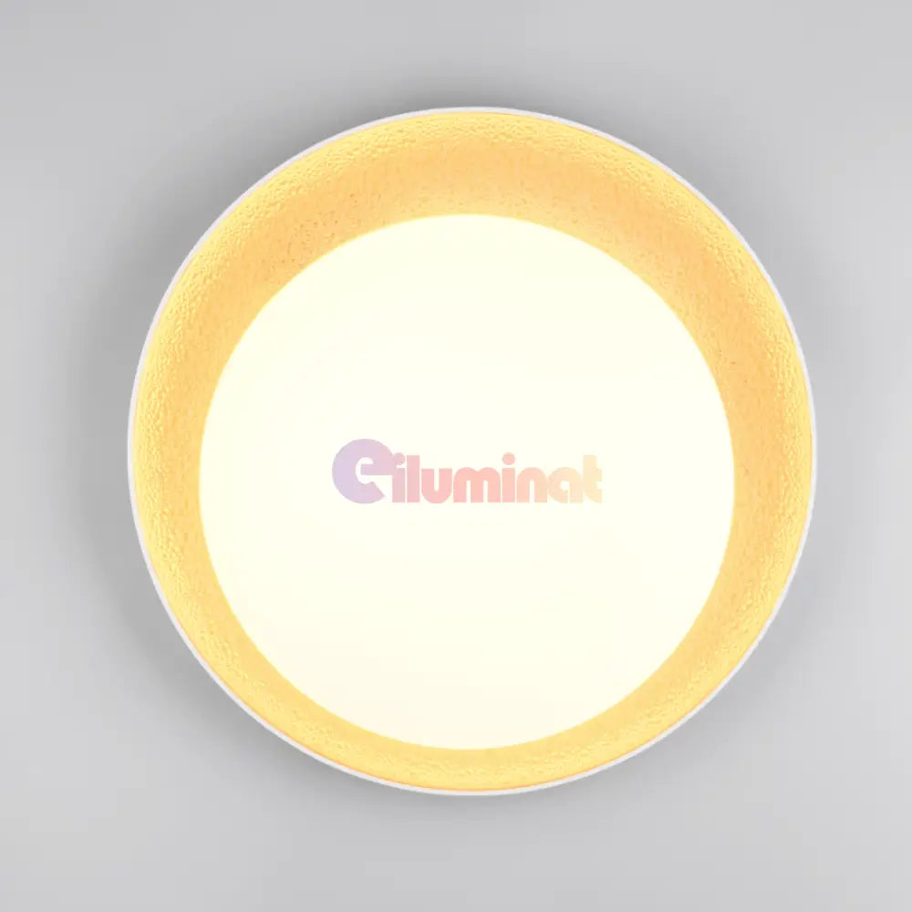Lustra LED ALETA Gold CIRCLE DESIGN / AURIE / 45CM CEILING LIGHT