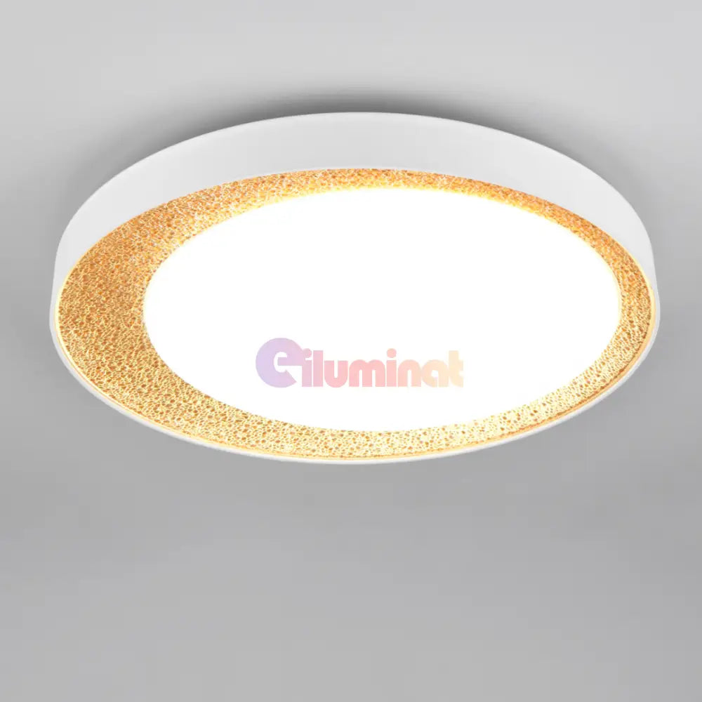 Lustra LED ALETA Gold CIRCLE DESIGN / AURIE / 45CM CEILING LIGHT