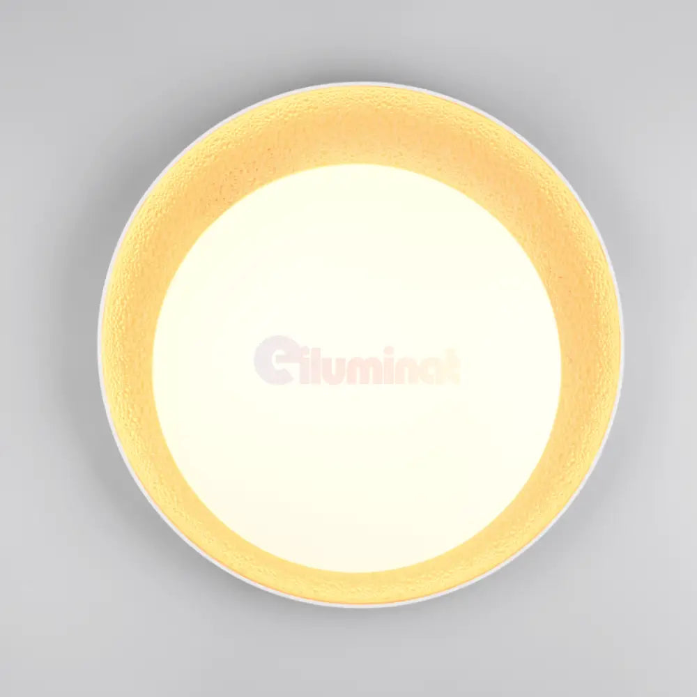 Lustra LED ALETA Gold CIRCLE DESIGN / AURIE / 45CM CEILING LIGHT