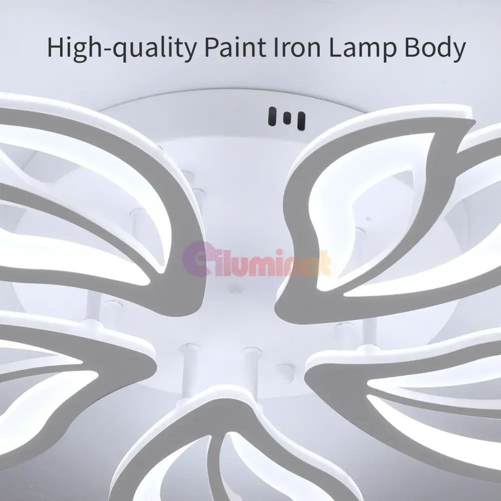 Lustra Led Anemone Echivalent 500W Telecomanda Lighting Fixtures