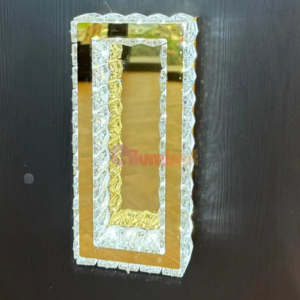 Lustra LED Aplicata 24x12CM Cristal 6180 Echivalent 200W AURIE / 24x12 CM / CRISTAL Lighting Fixtures