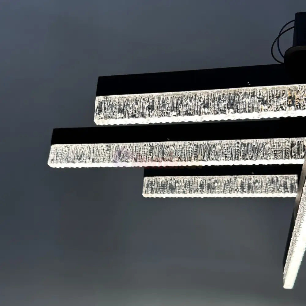 Lustra LED Aplicata Mira WG5131-6A NEAGRA / CRISTAL Chandeliers