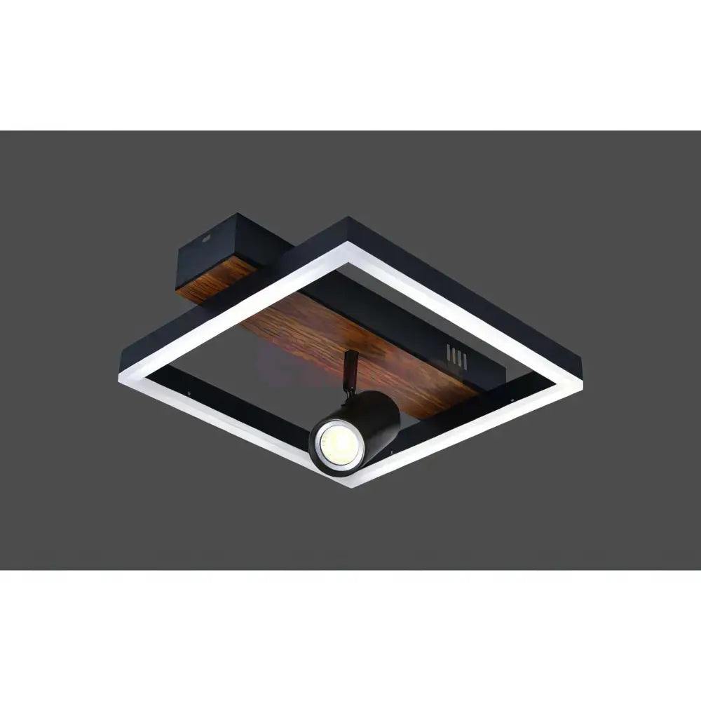 Lustra LED Zenn Telecomanda Wifi 2.4G Black 3 Culori G4227 NEAGRA / SQUARE DESIGN Lighting Fixtures