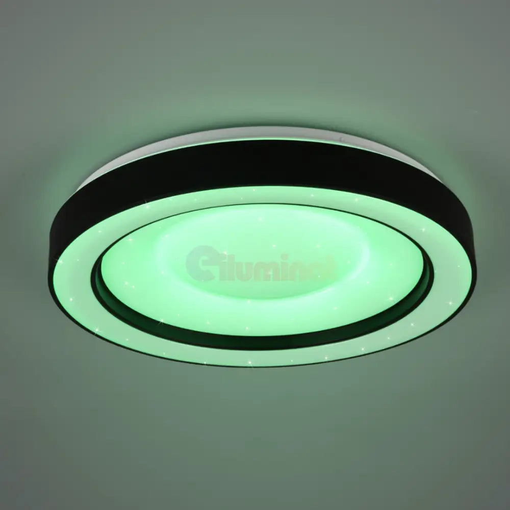 Lustra LED ARCO Black RGB NEAGRA / CIRCLE DESIGN Lighting Fixtures