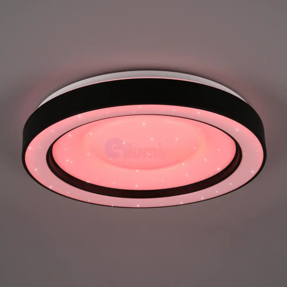 Lustra LED ARCO Black RGB NEAGRA / CIRCLE DESIGN Lighting Fixtures