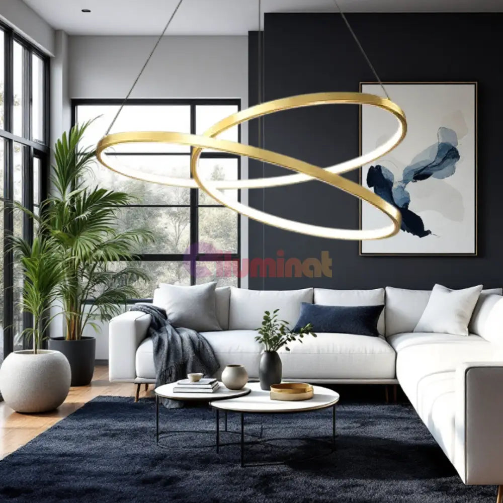 Lustra LED Aurie Suspendata Luméa AURIE / SUSPENDATE Lighting Fixtures