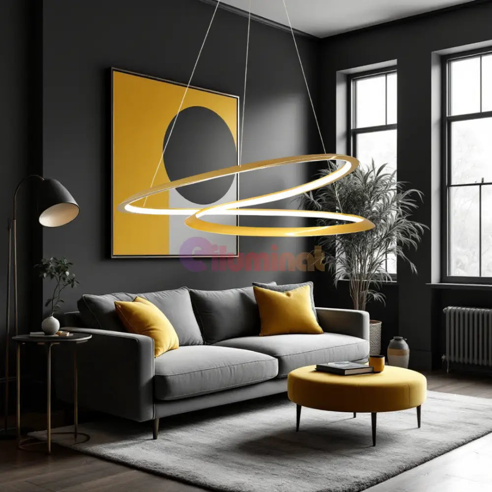 Lustra LED Aurie Suspendata Luméa AURIE / SUSPENDATE Lighting Fixtures