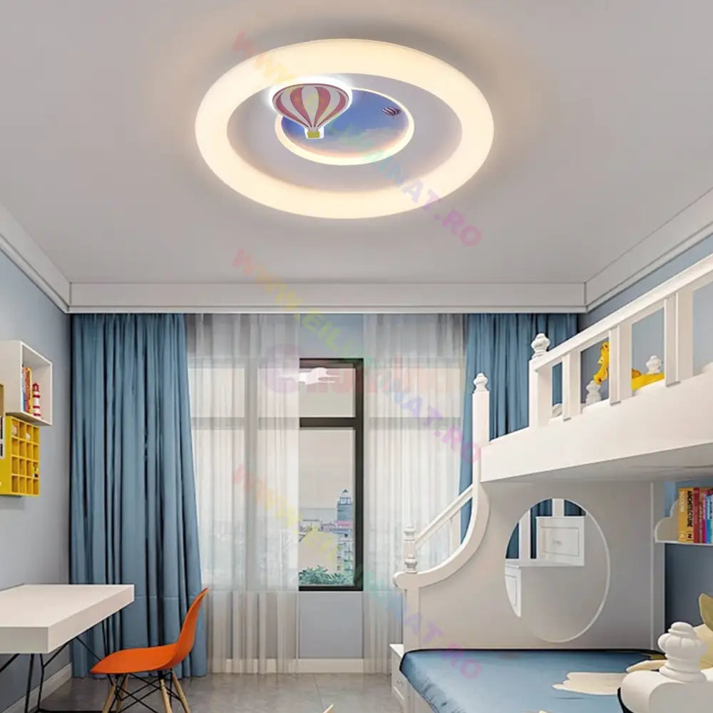 Lustra LED BRISORA Echivalent 600W Telecomanda KIDS / 50CM / ALBA Lighting Fixtures