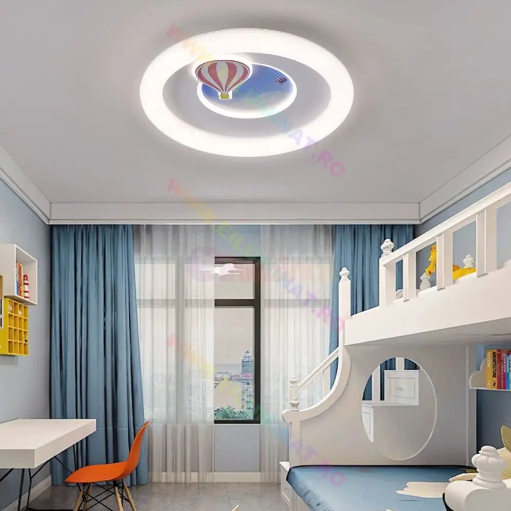 Lustra LED BRISORA Echivalent 600W Telecomanda KIDS / 50CM / ALBA Lighting Fixtures