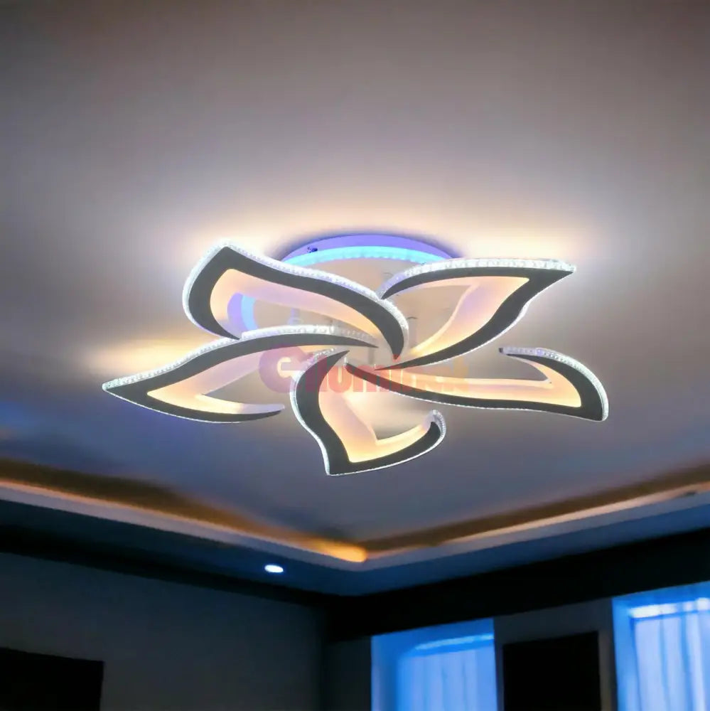 Lustra Led 202W Camelia Rgb Telecomanda Ceiling Light Fixtures