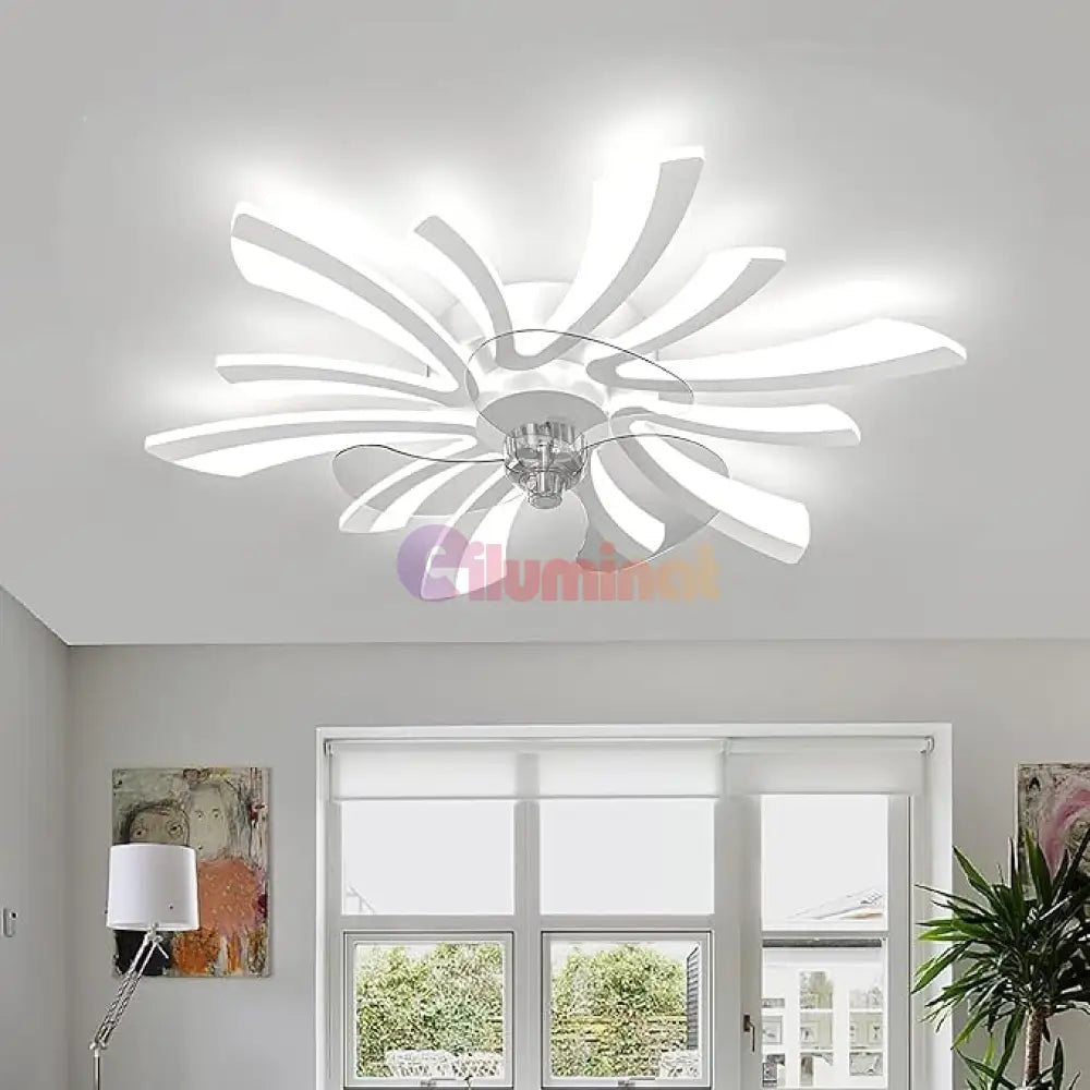 Lustra LED cu Ventilator si Telecomanda R9163/5 ALBA / VENTILATOR Lighting Fixtures