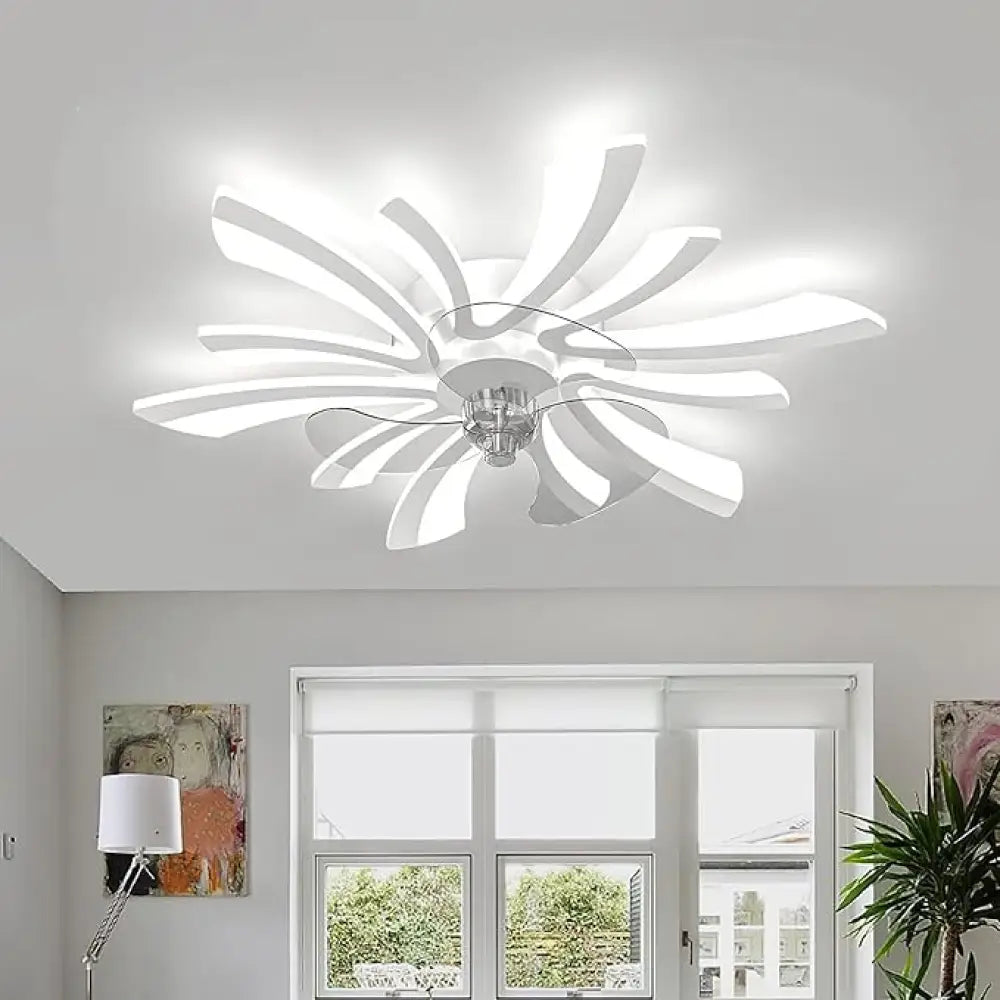 Lustra LED cu Ventilator si Telecomanda R9163/5 ALBA / VENTILATOR Lighting Fixtures