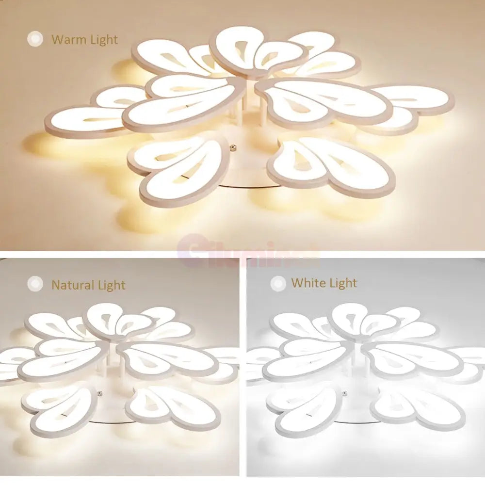 Lustra Led Clio Grande Telecomanda Echivalent 800W Lighting Fixtures