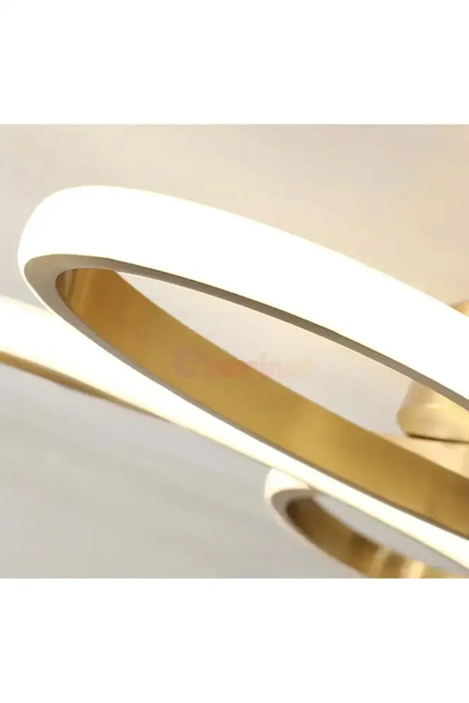 Lustra Led Daisy Gold Echivalent 500W Telecomanda Lighting Fixtures
