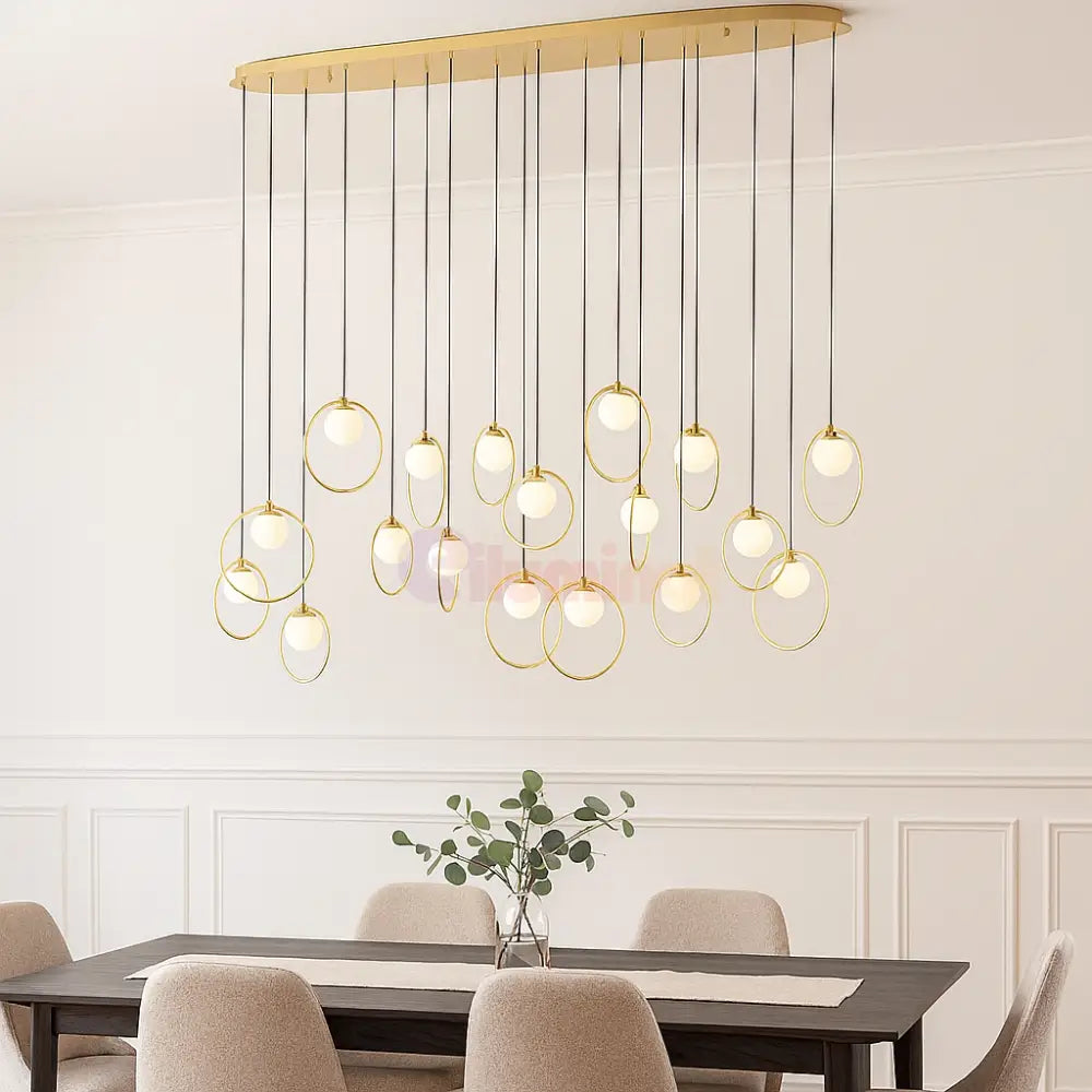 Lustra LED Dining Suspendata Abajur PORTOCOLOM Luxury 17Elemente AURIE / SUSPENDATE Chandeliers