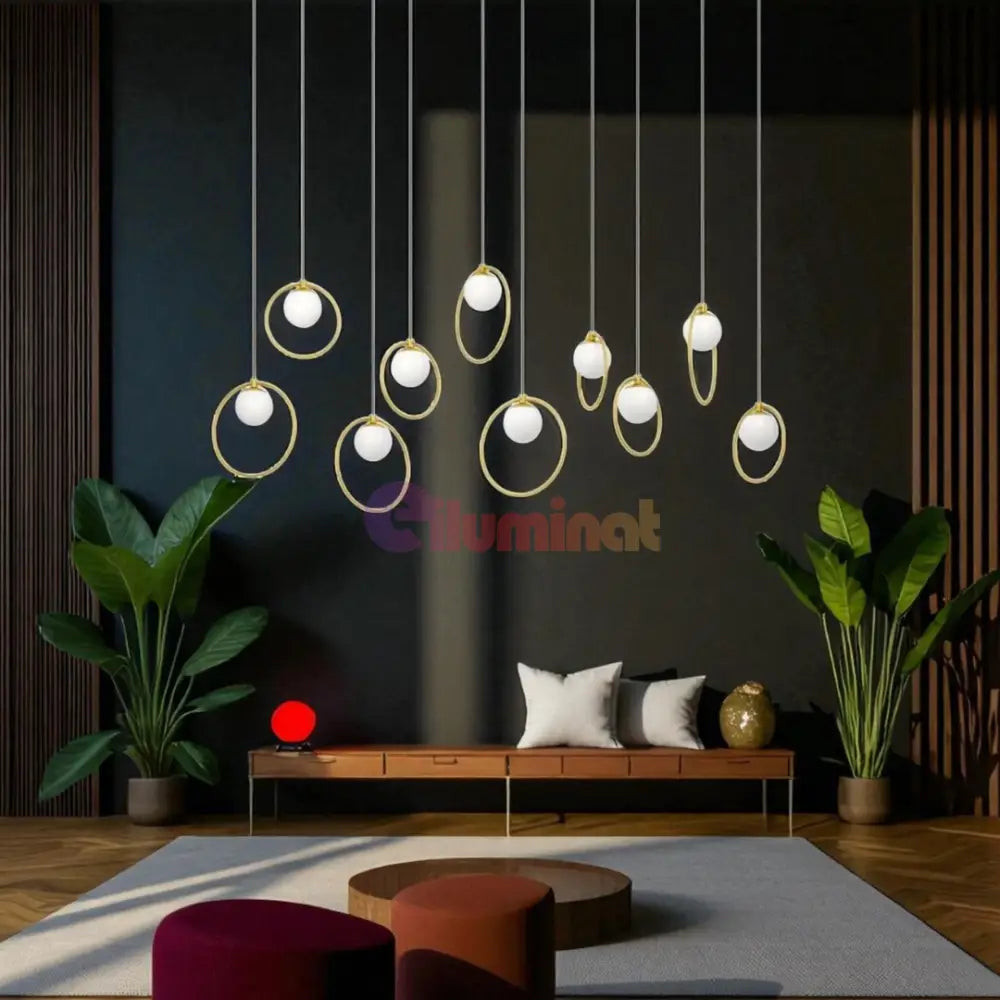 Lustra LED Suspendata Abajur PORTOCOLOM 390348 AURIE / SUSPENDATE Chandeliers