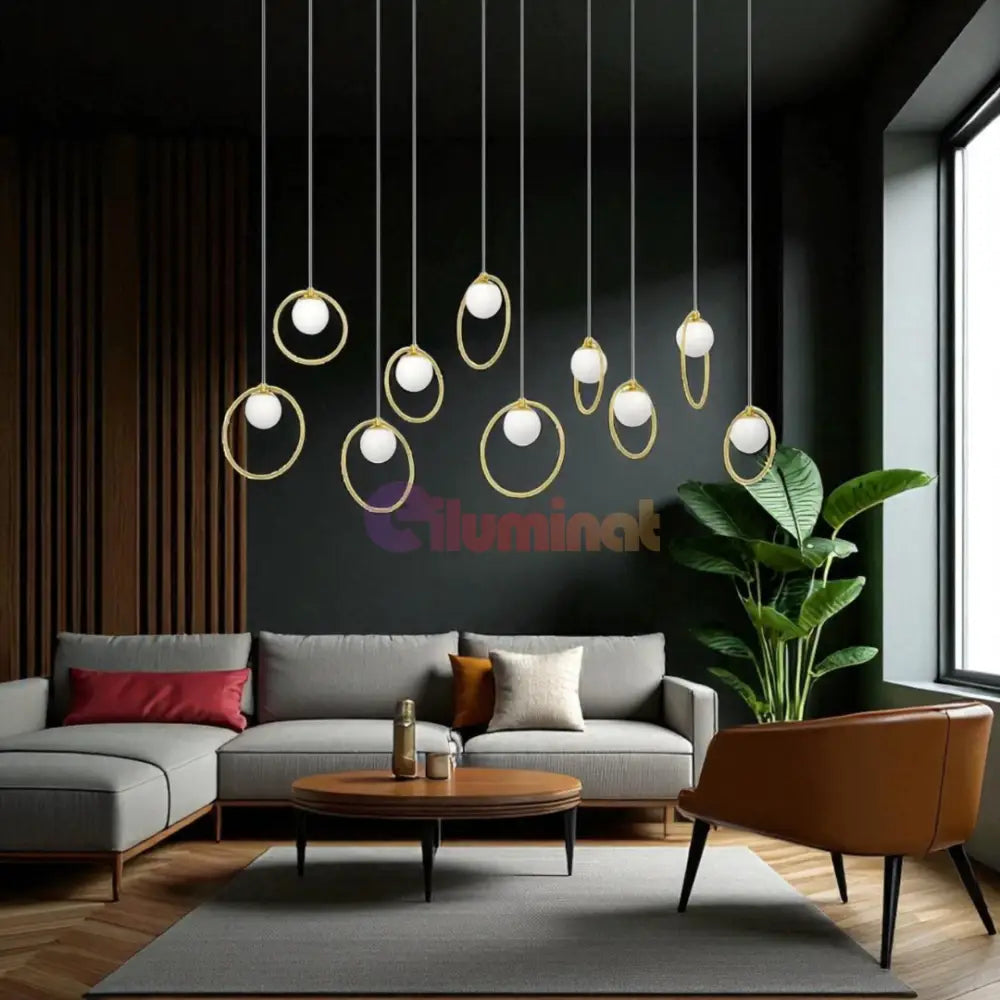 Lustra LED Suspendata Abajur PORTOCOLOM 390348 AURIE / SUSPENDATE Chandeliers