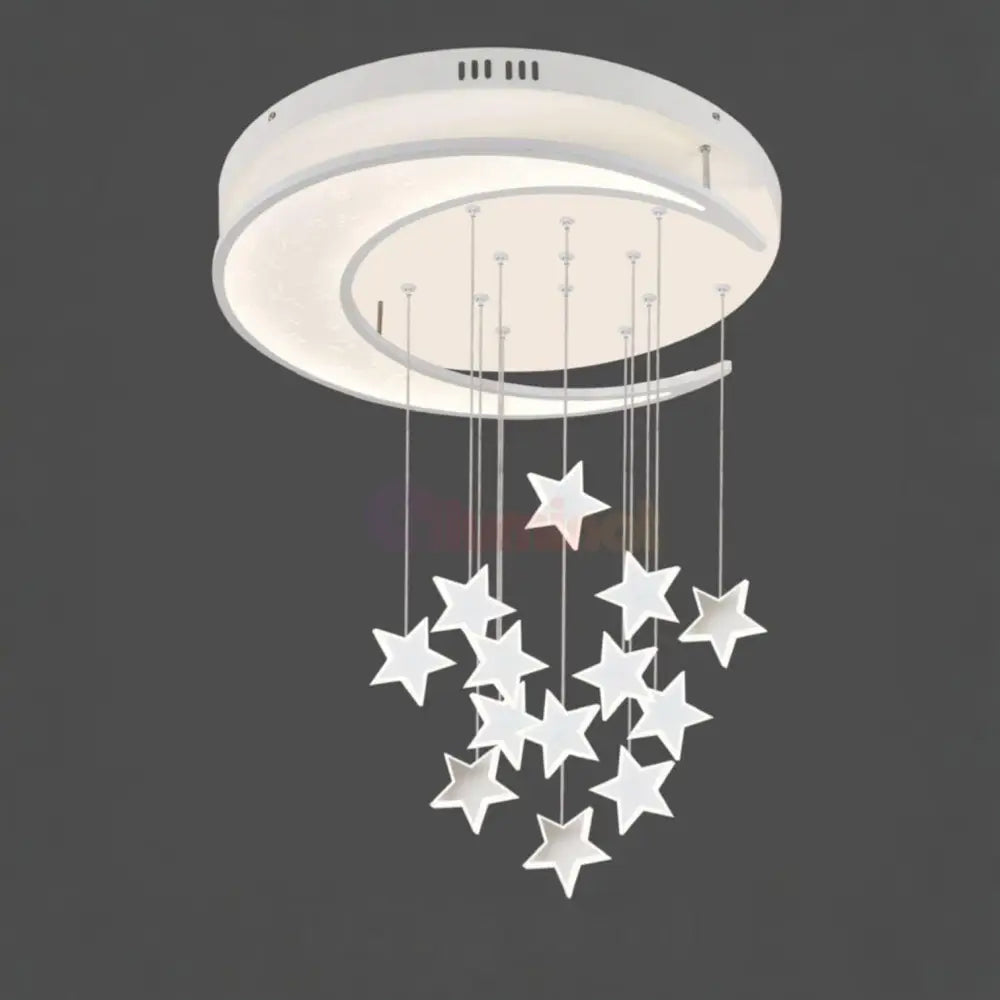 Lustra LED Dream Sky White Echivalent 300W Telecomanda Lighting Fixtures