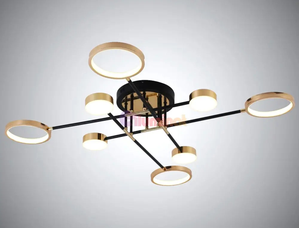 Lustra Led Dynamo Gigant Echivalent 800W Telecomanda Lighting Fixtures