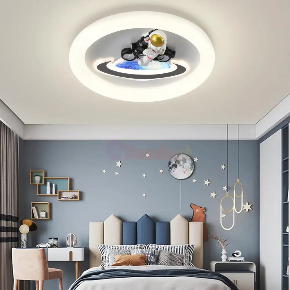 Lustra LED EMBRIA Echivalent 350W Telecomanda KIDS / 50CM / ALBA Lighting Fixtures